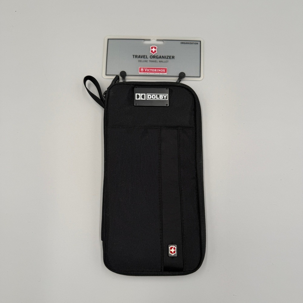 Victorinox Travel Organizer Black Dolby Deluxe Wallet 35301 Nylon